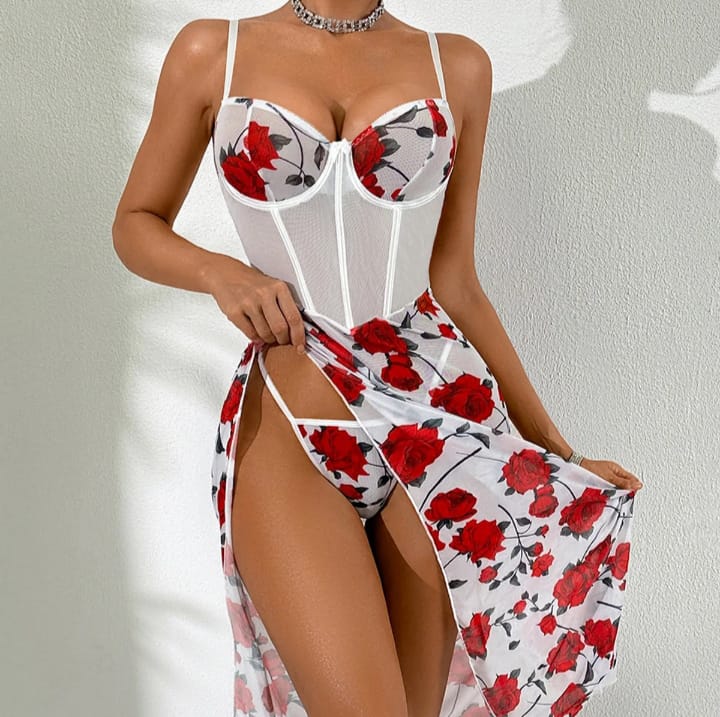 Crimson Rose Gown gallery image