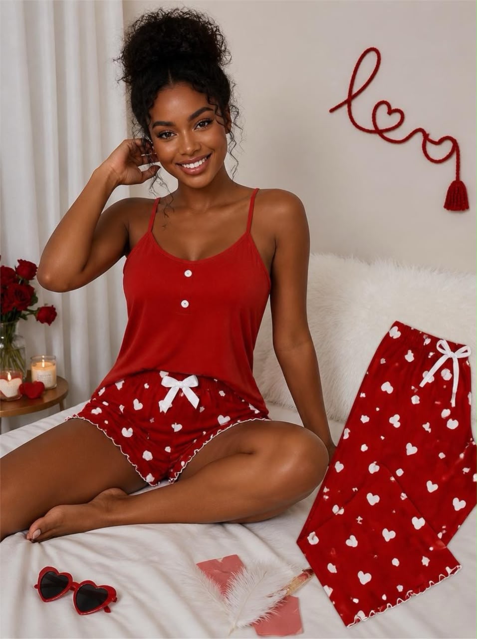 Heartfelt comfort Set (RED)