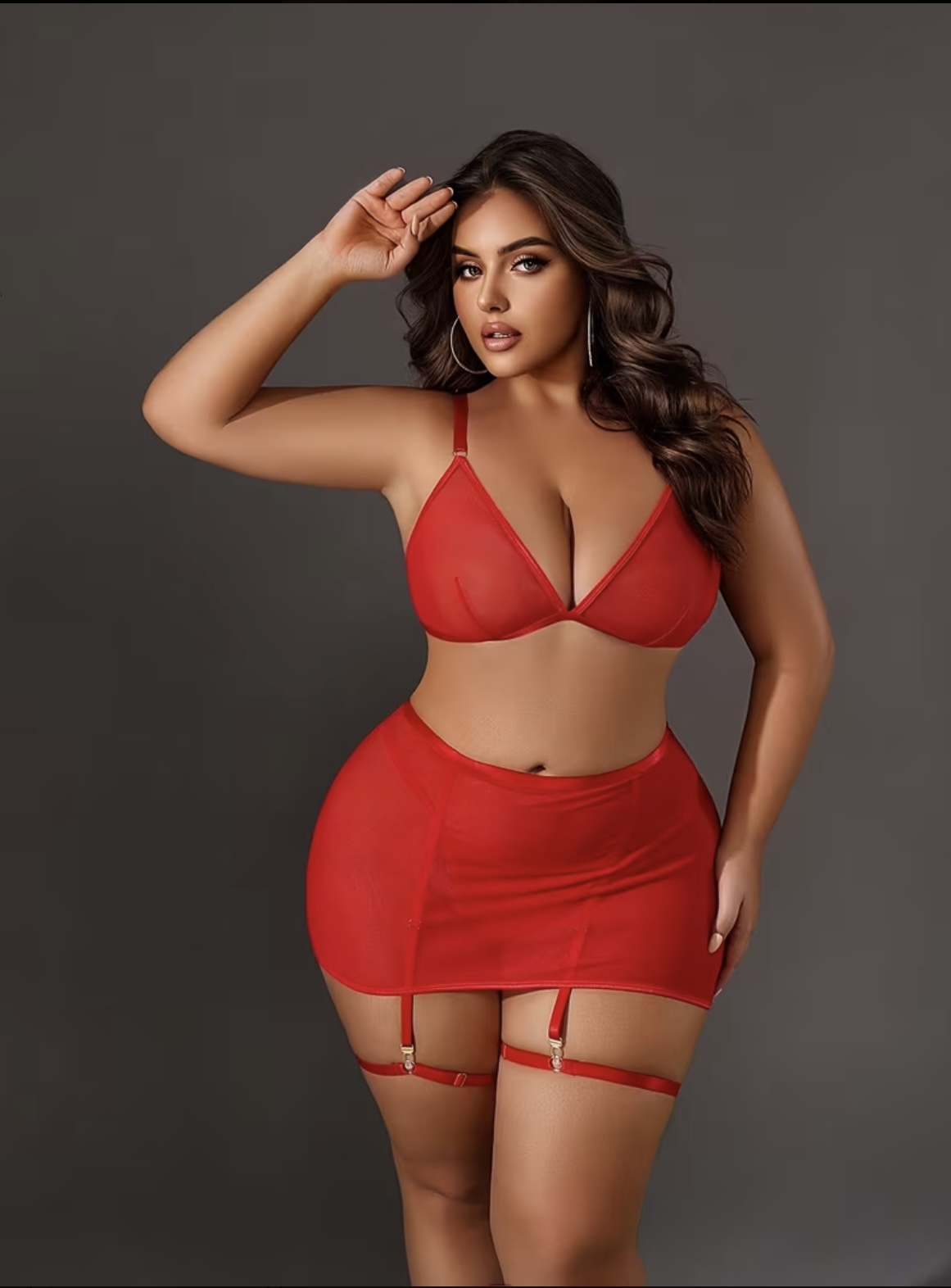 Red scarlet Allure set. gallery image