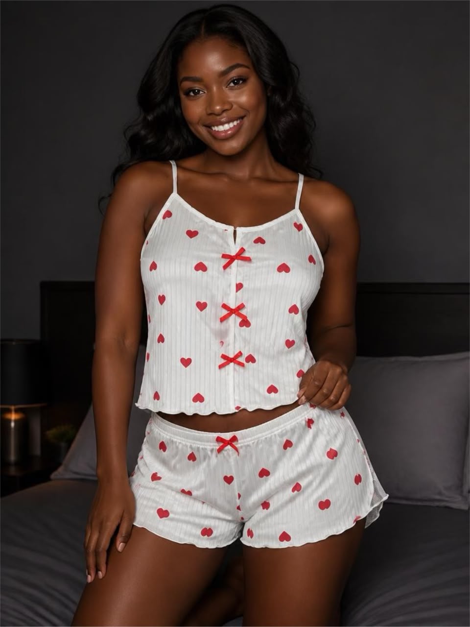 Back Lace love Print.